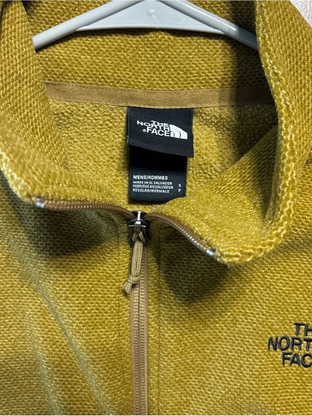 The North Face Men's Quarter-Zip Sweater - Mustard
